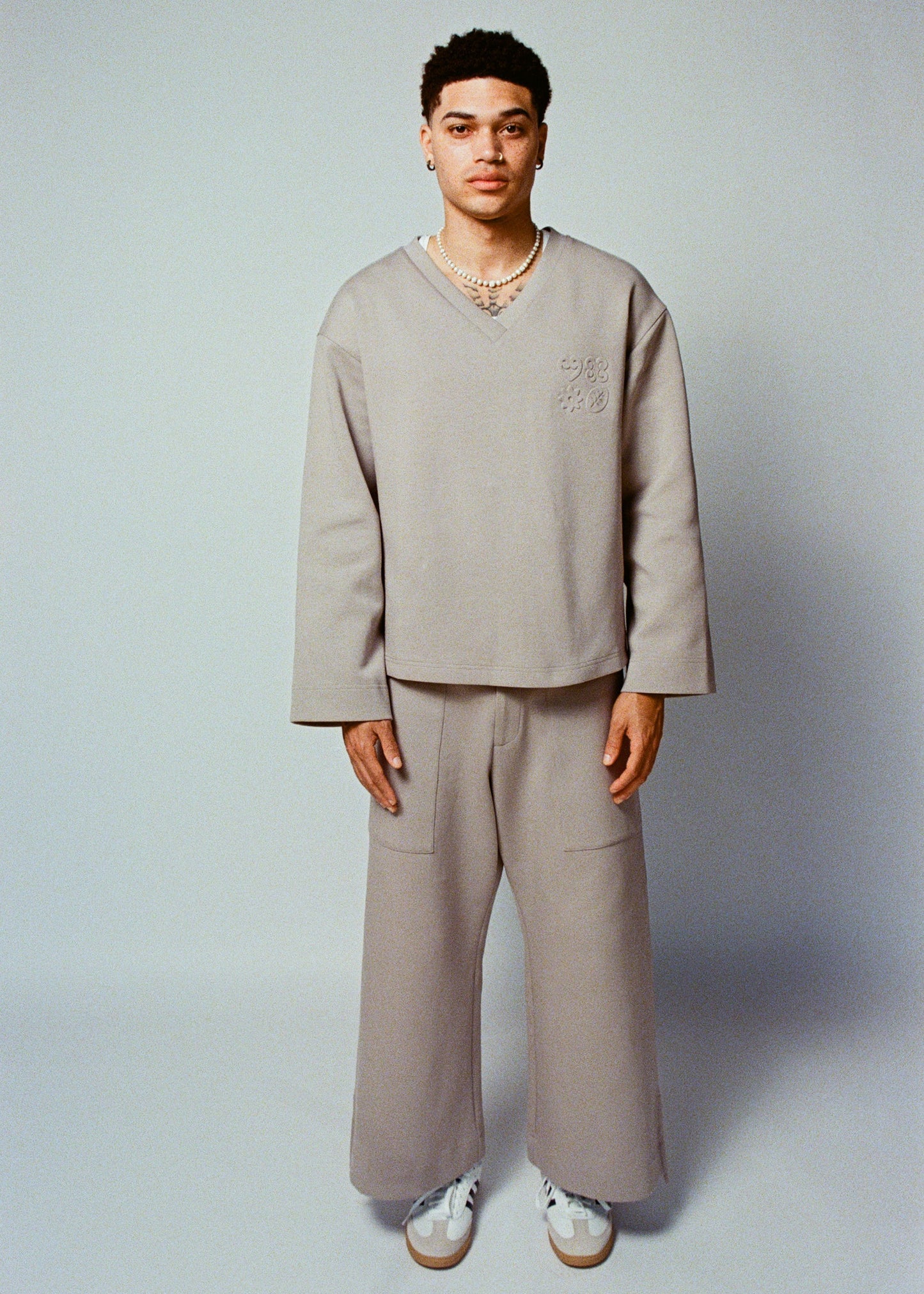 Siki Lounge Top - Cement