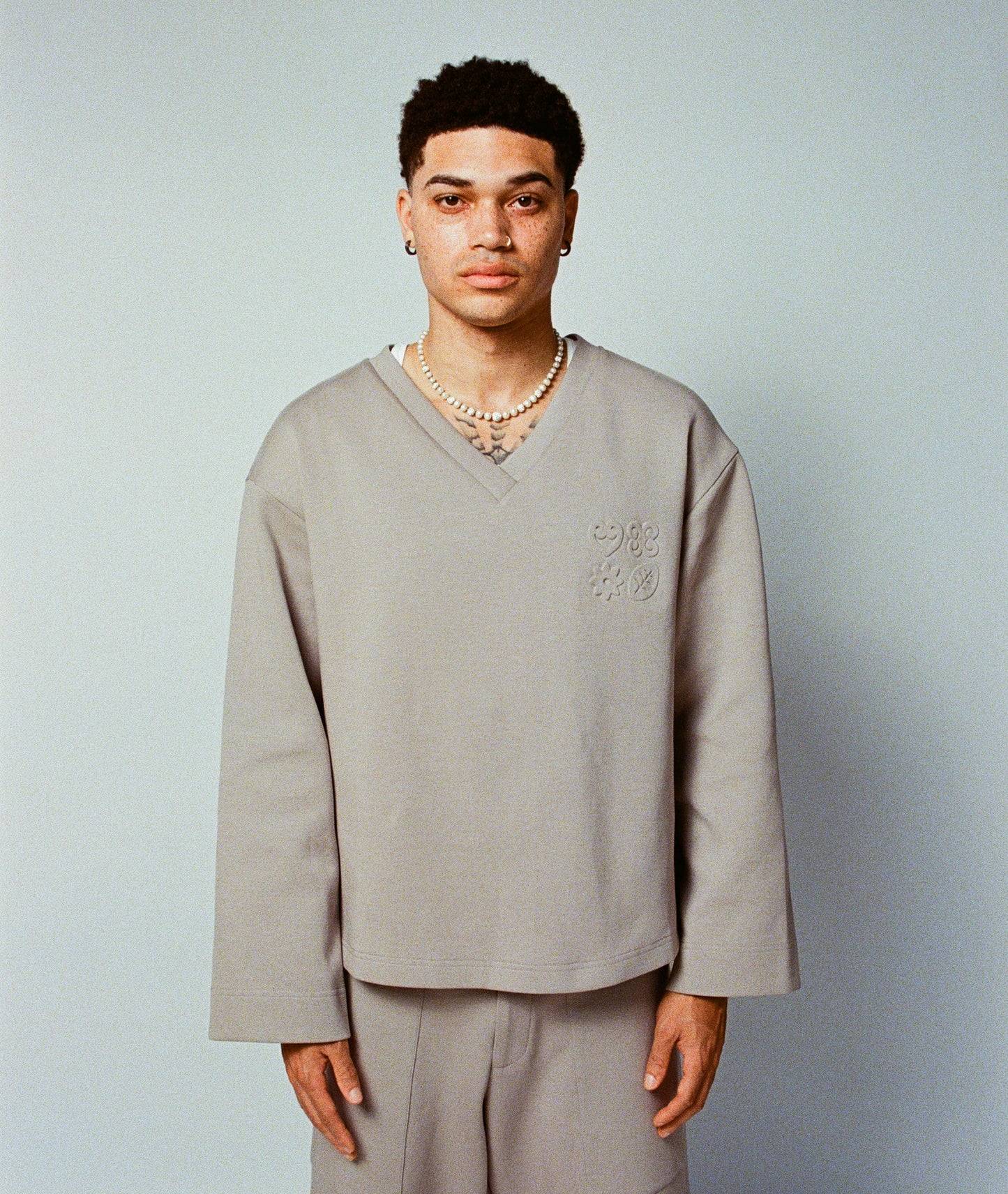 Siki Lounge Top - Cement