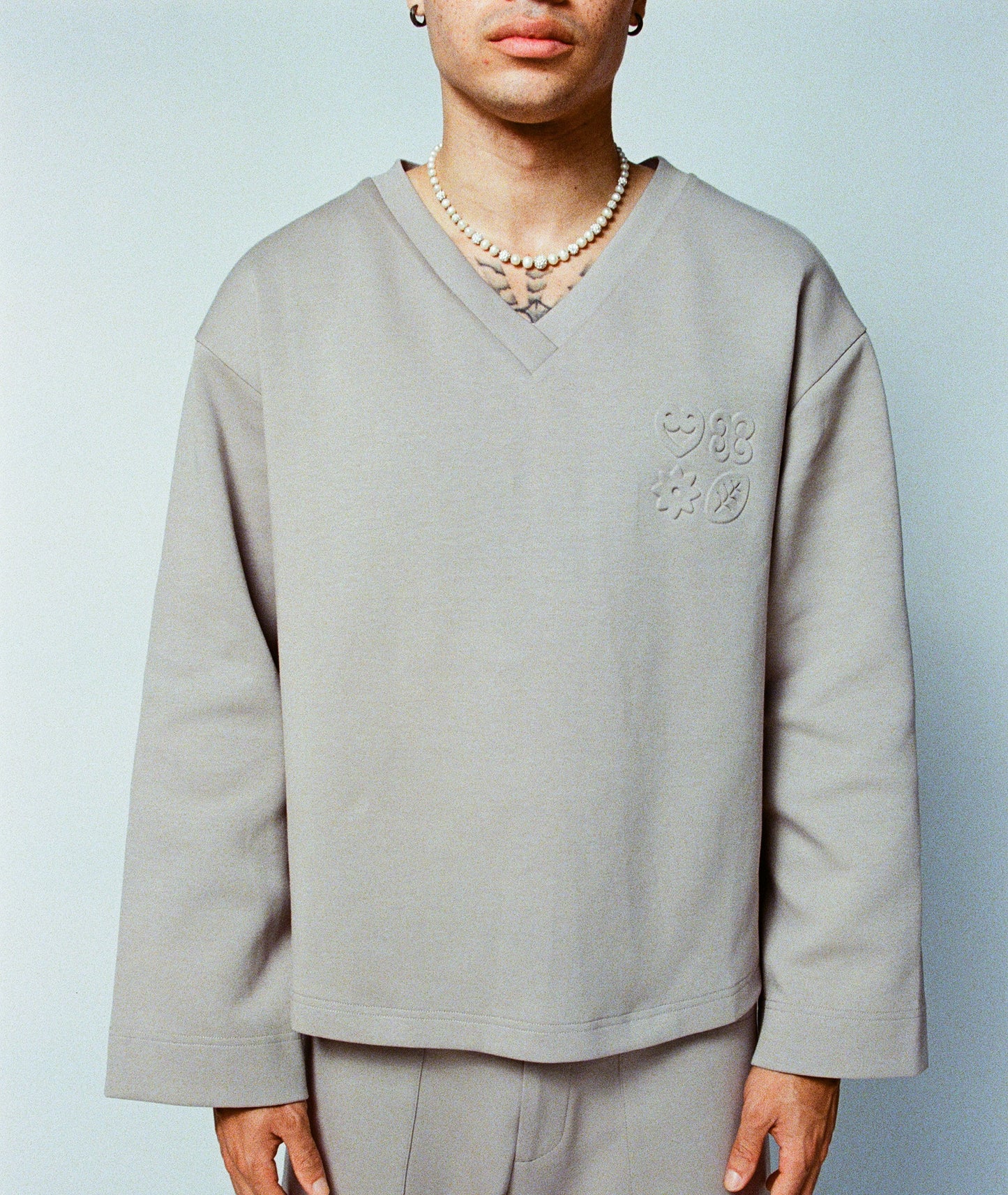 Siki Lounge Top - Cement