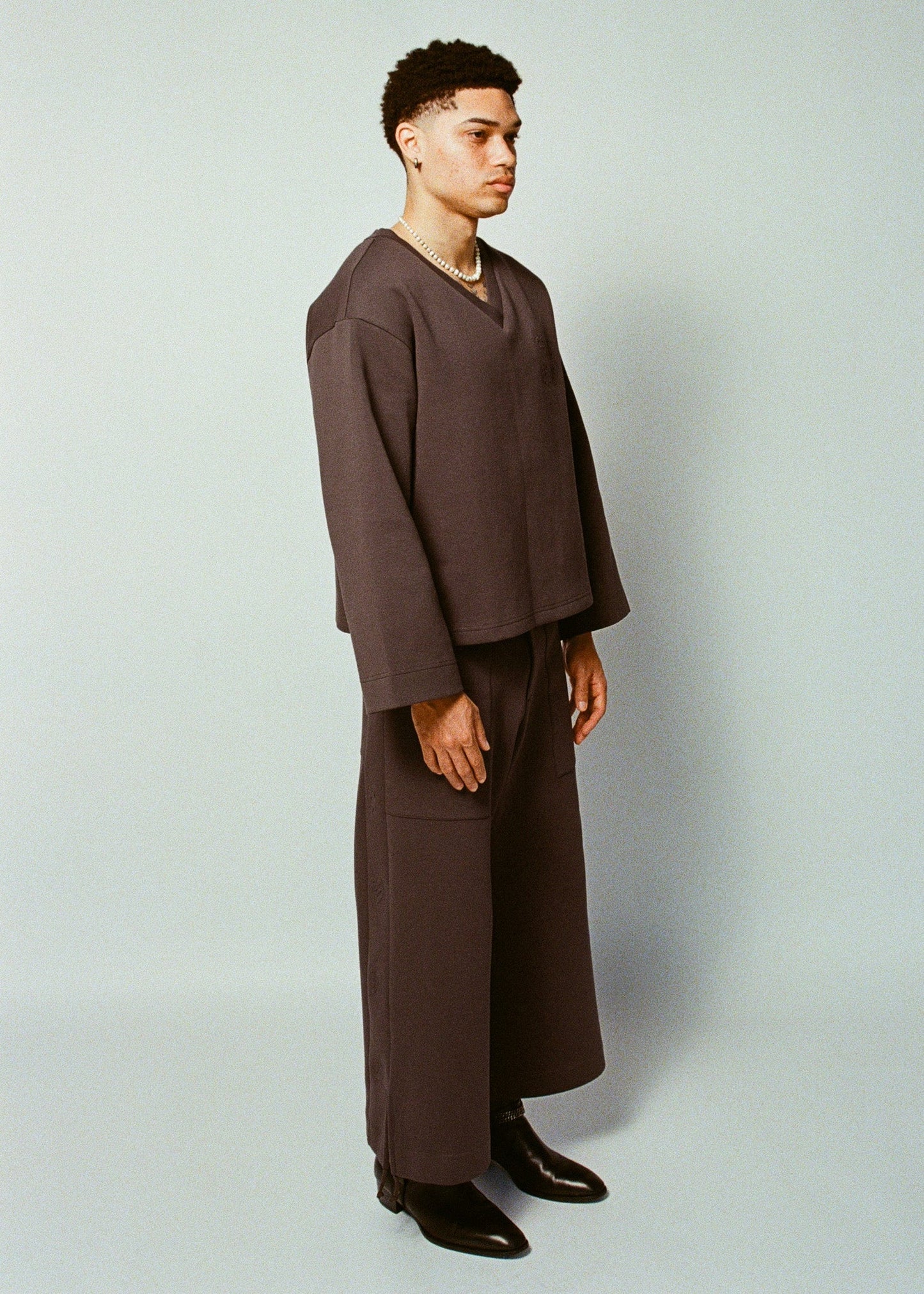 Siki Lounge Shirt - Coal