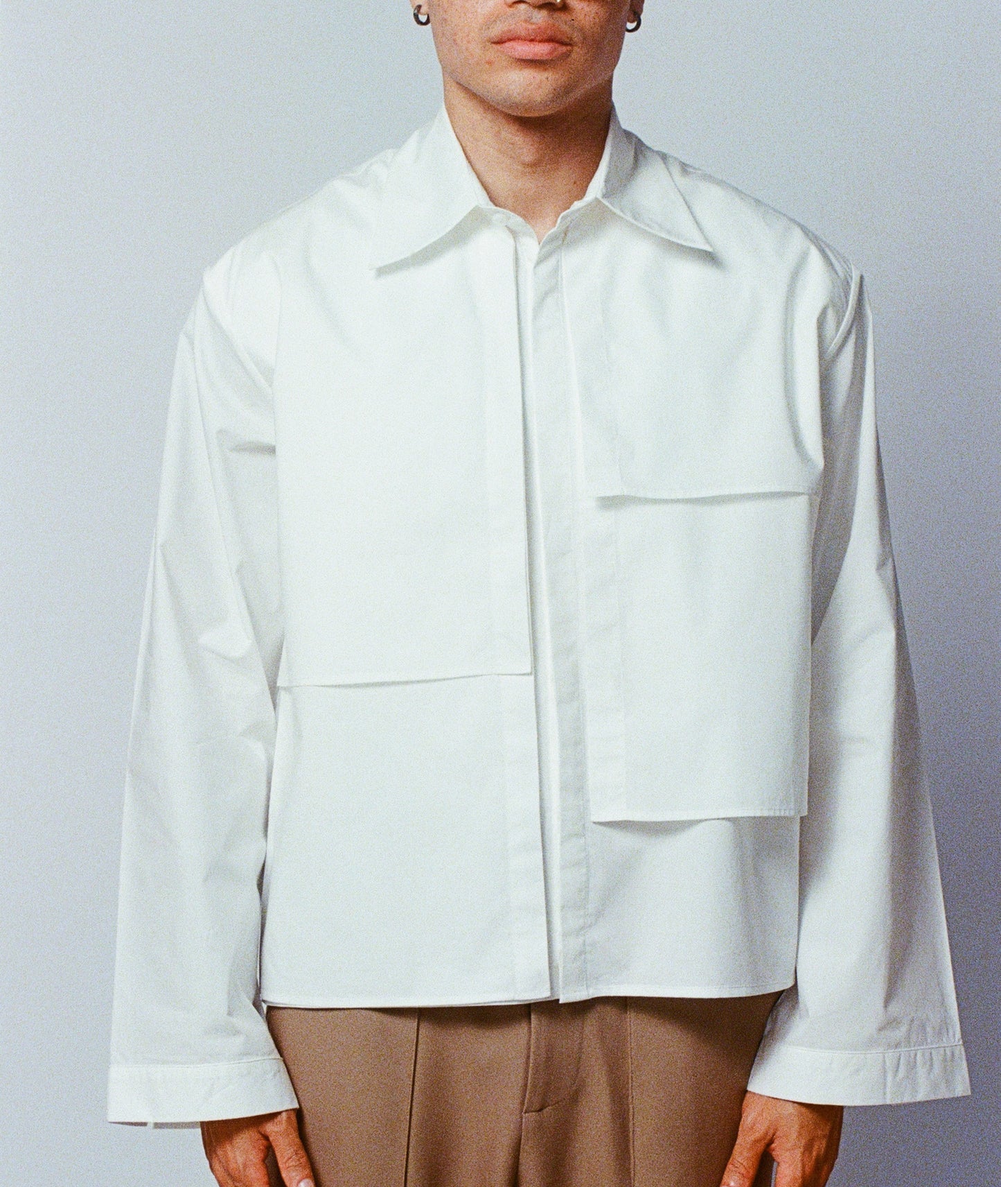 Babban Riga Layered Shirt.