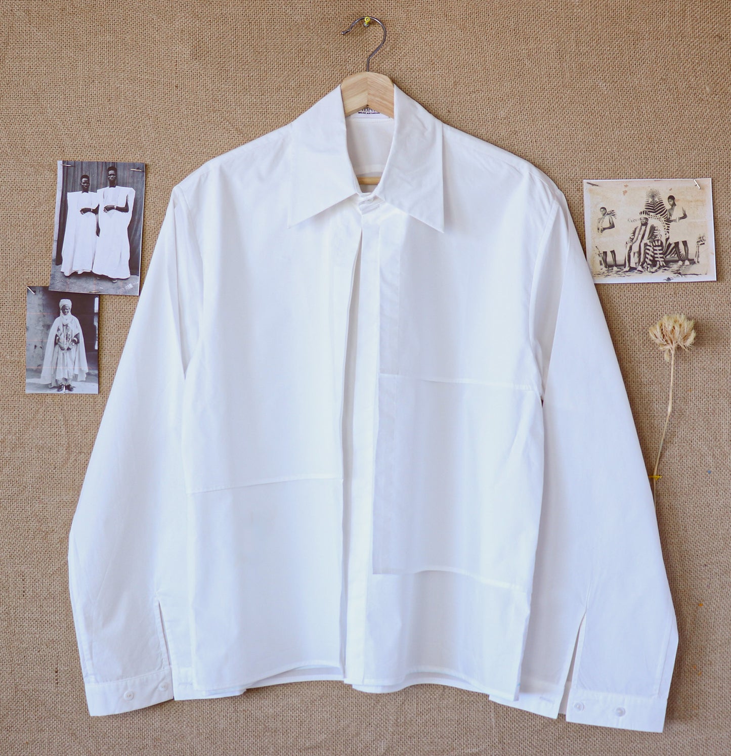 Babban Riga Layered Shirt.