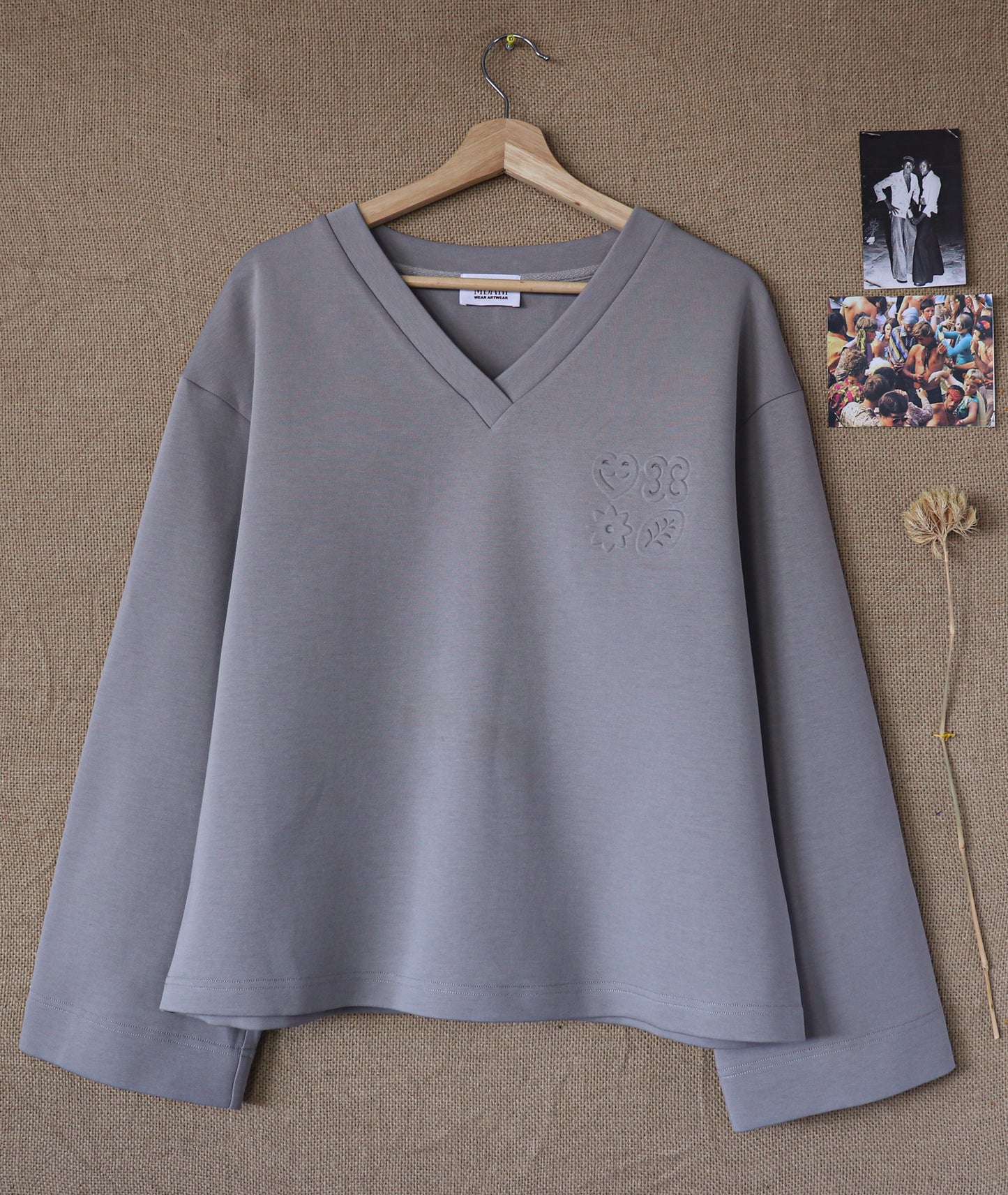 Siki Lounge Top - Cement